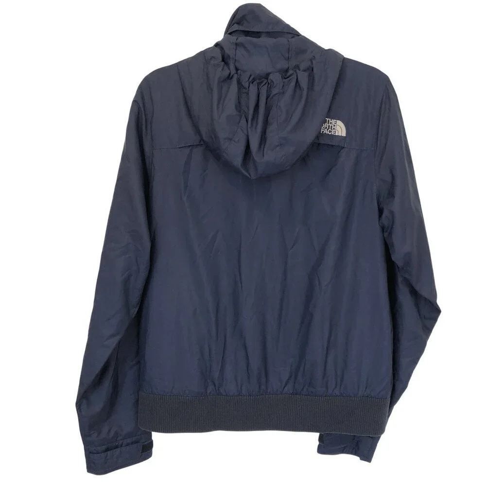 The North Face Mens S Lightweight Waterproof Jacket Packable Hood Zip Pockets